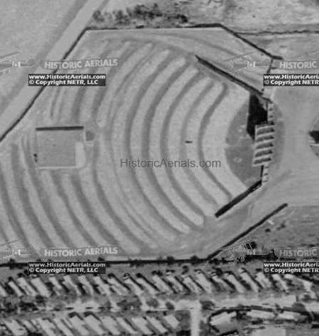 Galaxy Drive-In Theatre - Historic Aerial (newer photo)